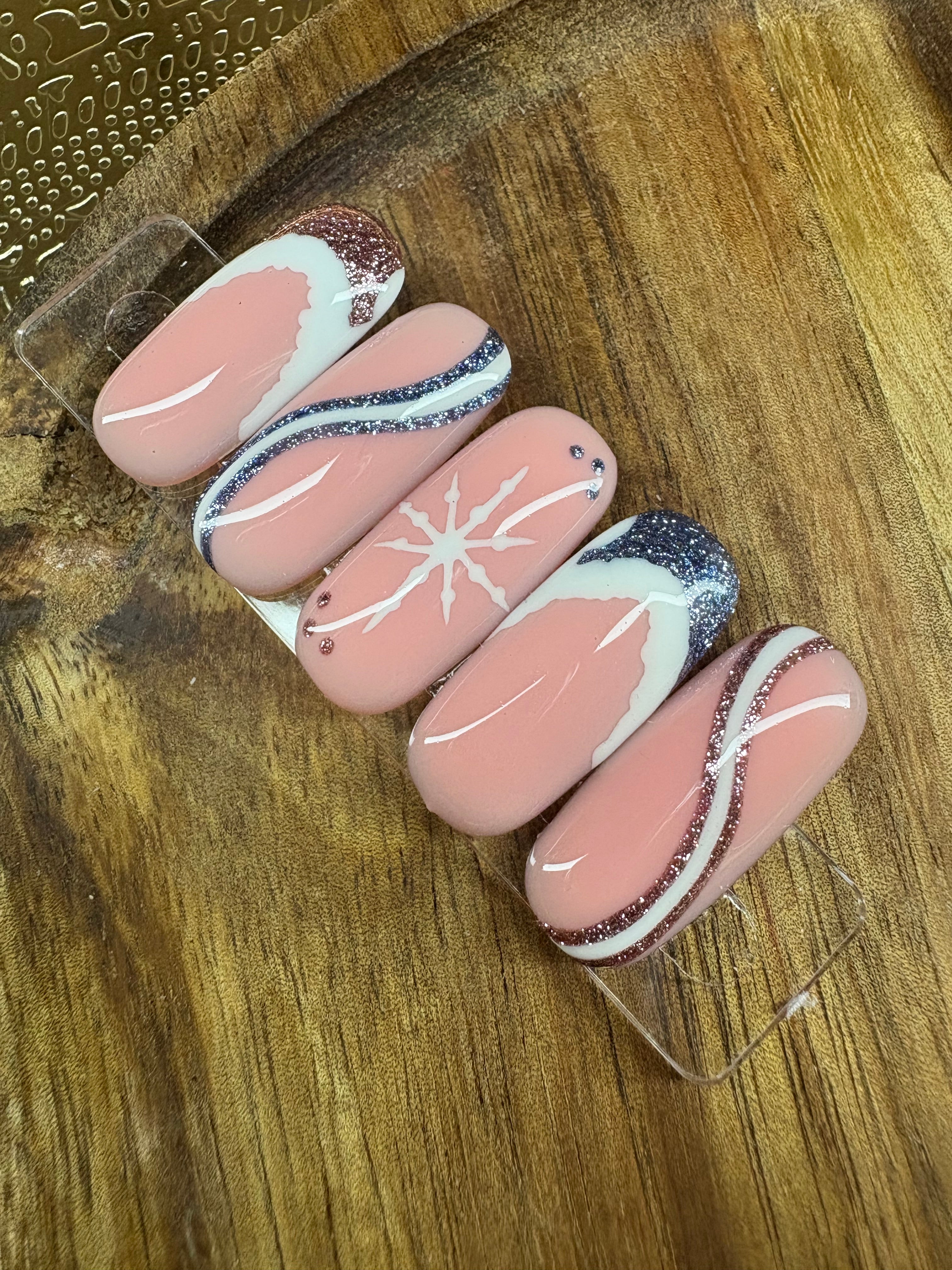 Pink Frost Christmas